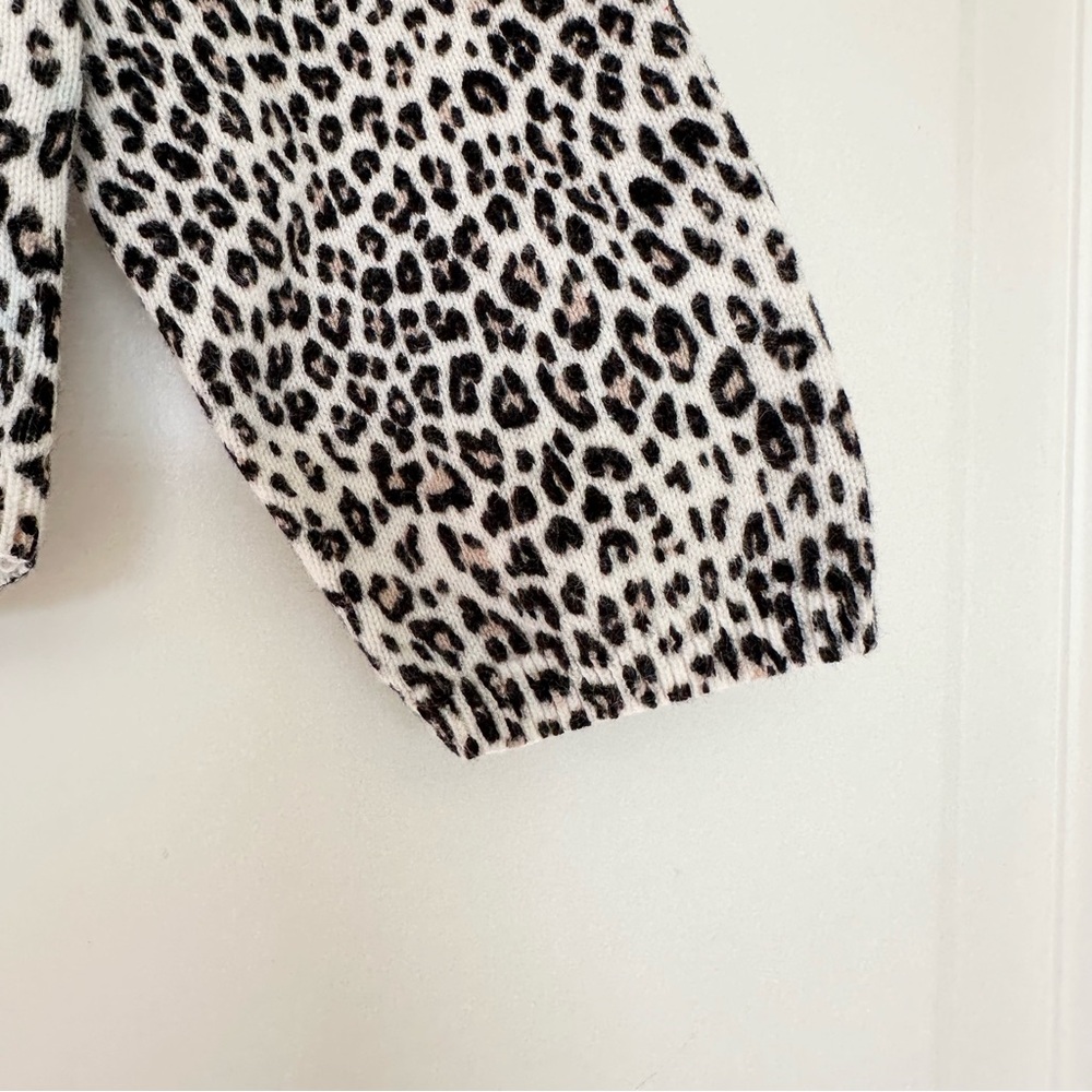 Baby Gap Girls Leopard Print Cardigan Sweater - Picture 5 of 9